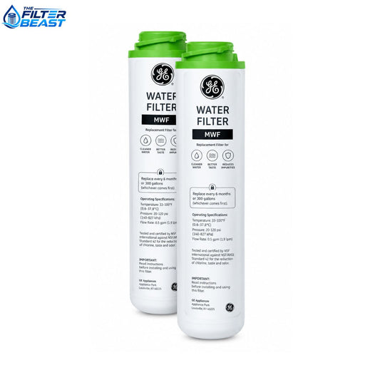 GE FQK2J Undersink Water Filter Set