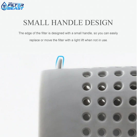 Gray Silicone Shower Drain Cover & Hair Catcher – Square Sink Strainer