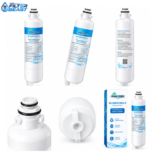 Spring Source SS-RWF6100A-S for Bosch BORPLFTR50 Refrigerator Water Filter
