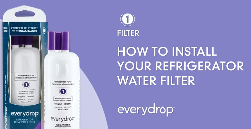 EveryDrop Water Filter 1 (EDR1RXD1) | What It Fits, How It Works & Where to Buy 2 How to Replace Your EveryDrop Filter 1 (Step-by-Step)