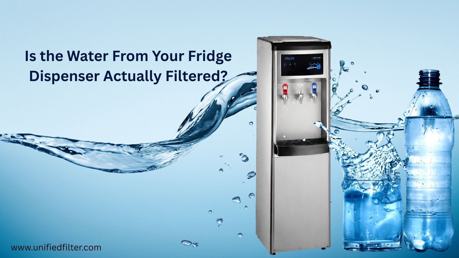 Filtered water dispenser