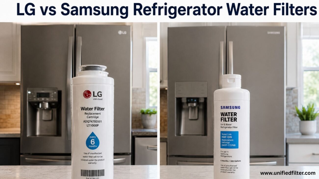 LG Fridge Water Filter Replacement | Which LT Filter Your LG Uses and How to Replace It 4 LG vs Samsung Fridge Water Filter