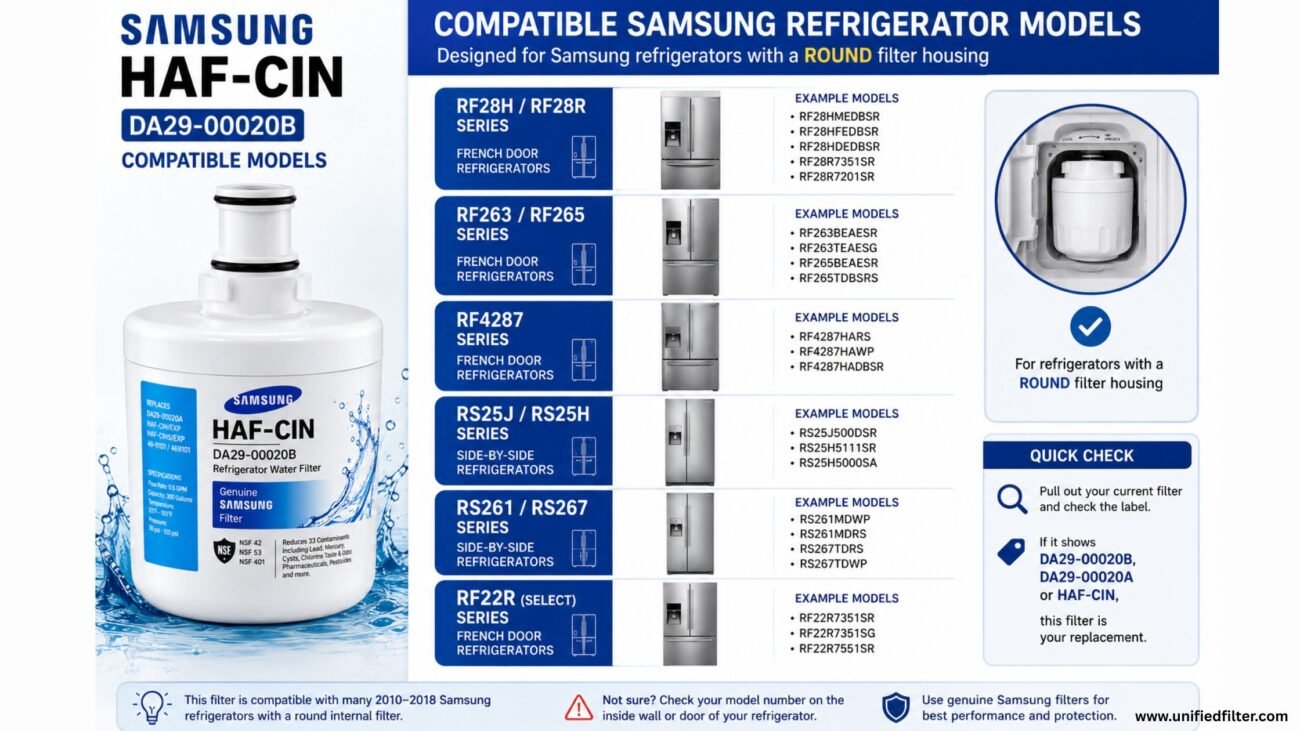 How to Replace the Samsung HAF-CIN Water Filter 