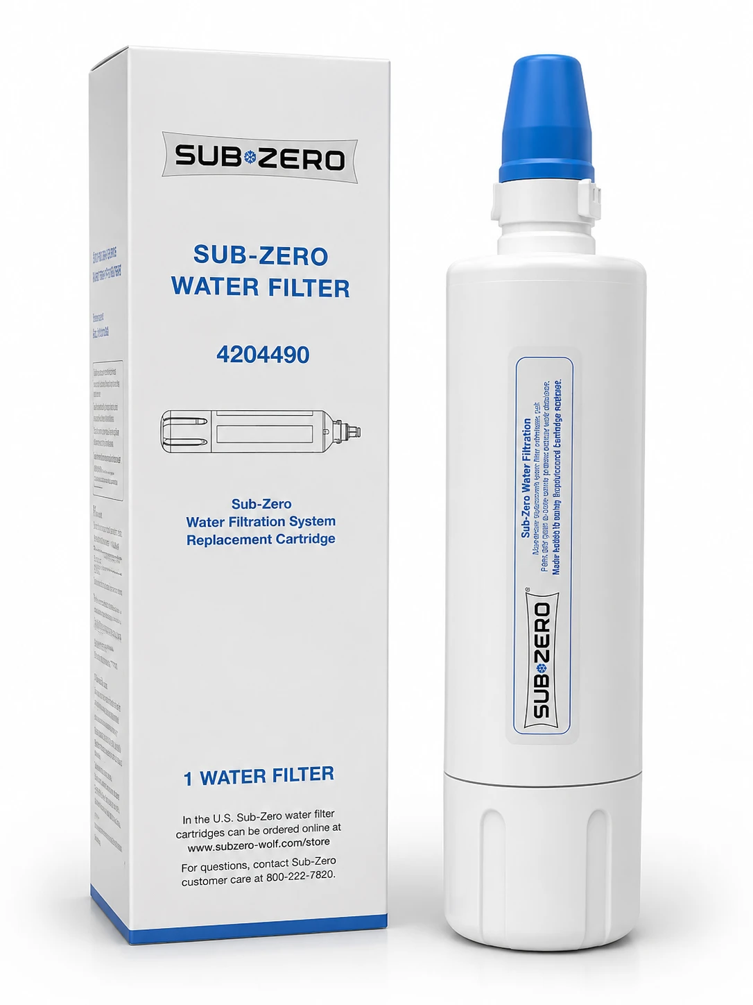 Sub-Zero 4204490 genuine OEM refrigerator water filter cartridge Sub-Zero 4204490 genuine OEM refrigerator water filter cartridge