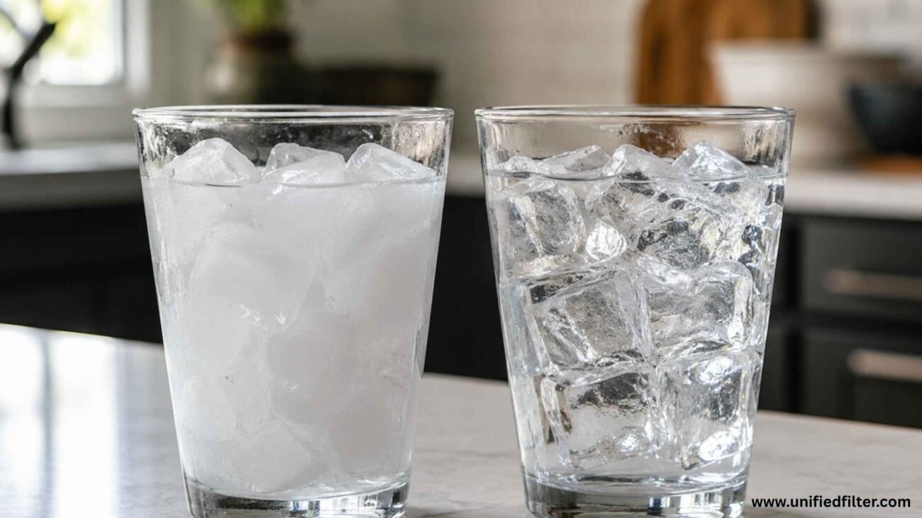 Water Filter for Ice Maker | What You Actually Need and Why Ice Tastes Bad 3 Why is my ice cloudy?