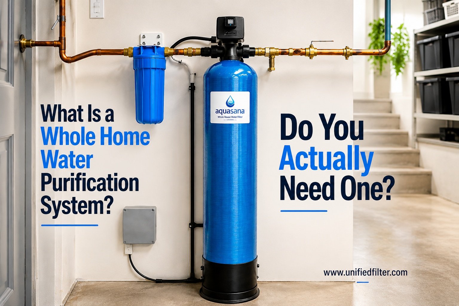 Whole Home Water Purification Systems
