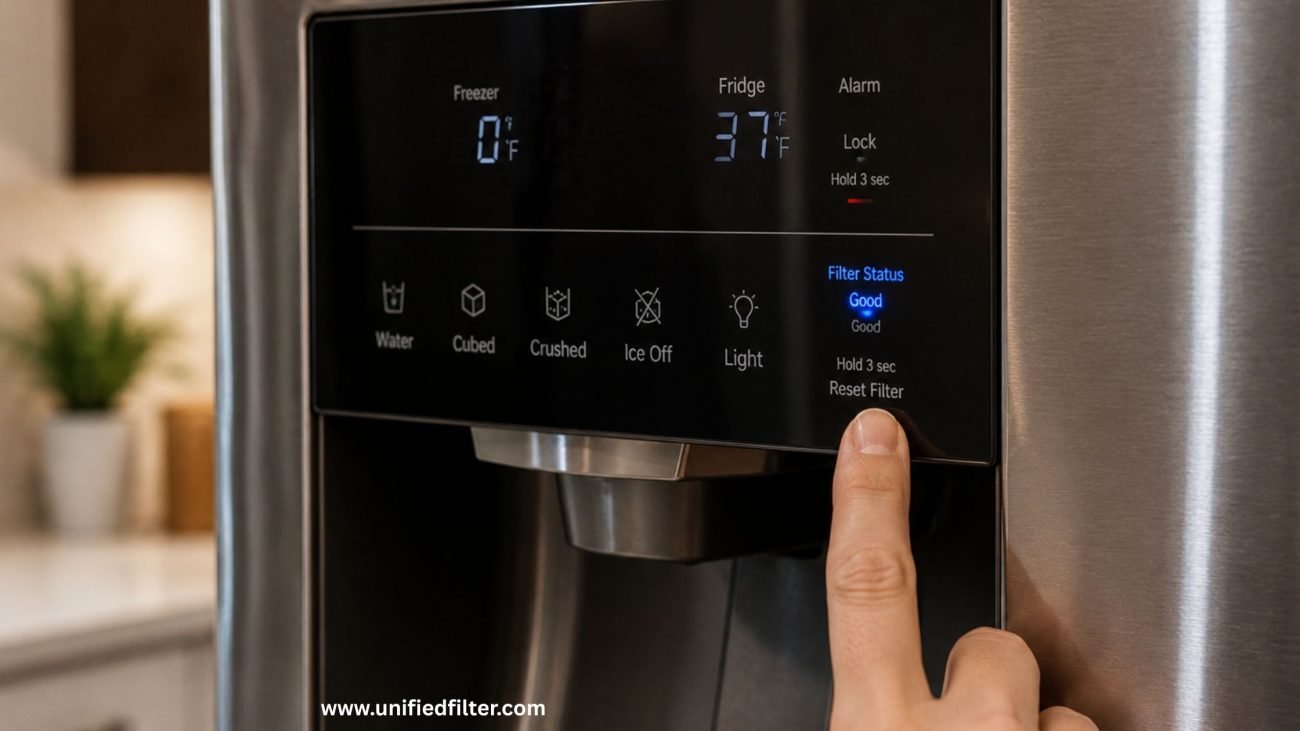 How Often to Change Fridge Water Filter 3 The Filter Indicator Light