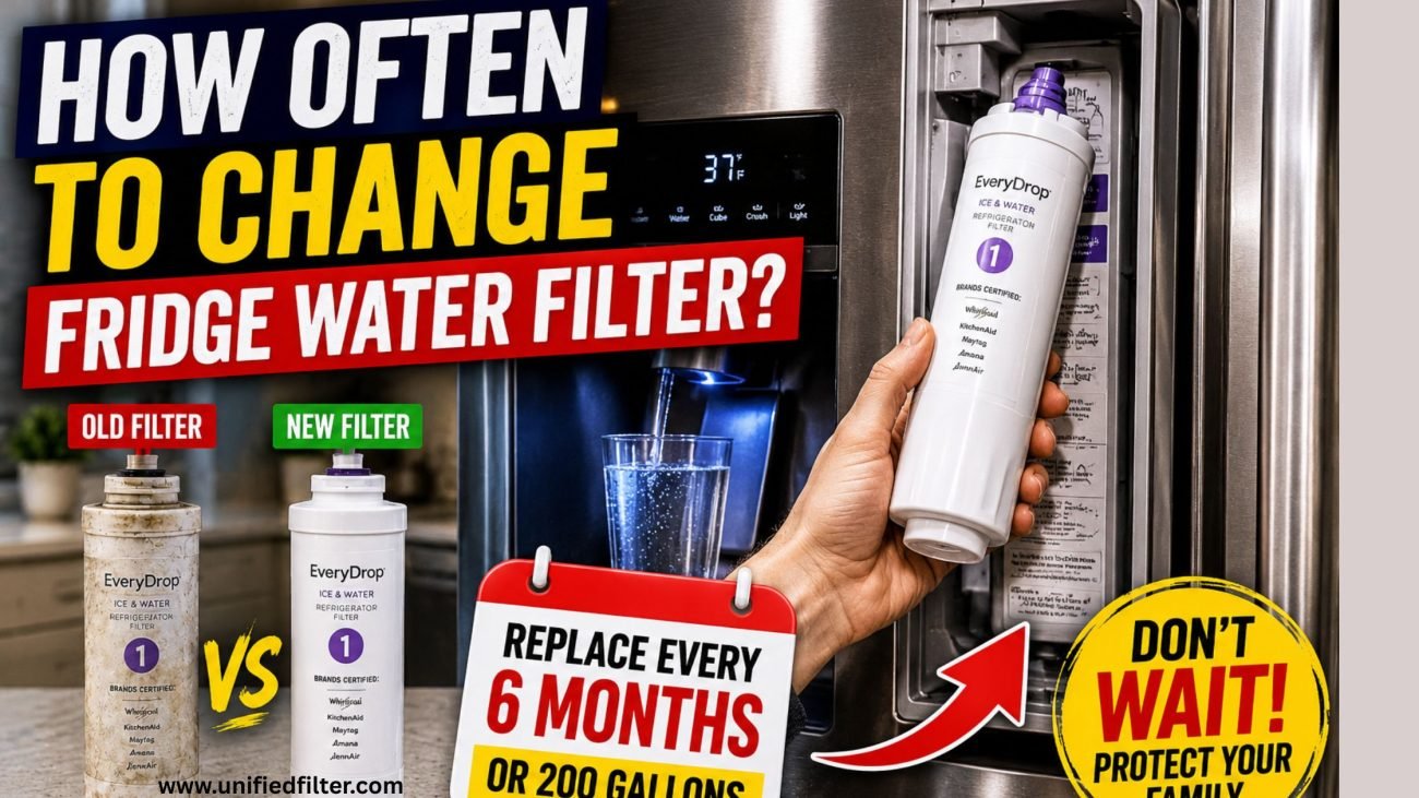 How Often to Change Fridge Water Filter